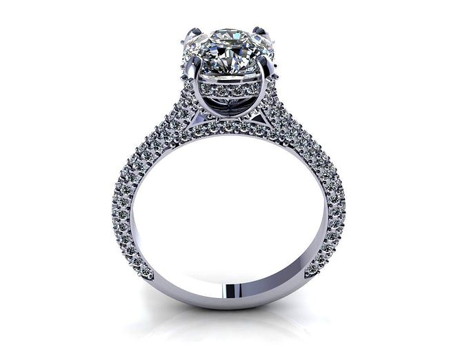 Secret Love Diamond Ring