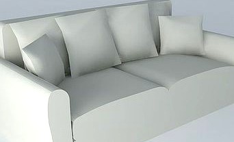 3 seater sofa sets linen BOVARY Maisons du monde