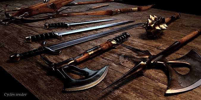Medieval Weapons pack
