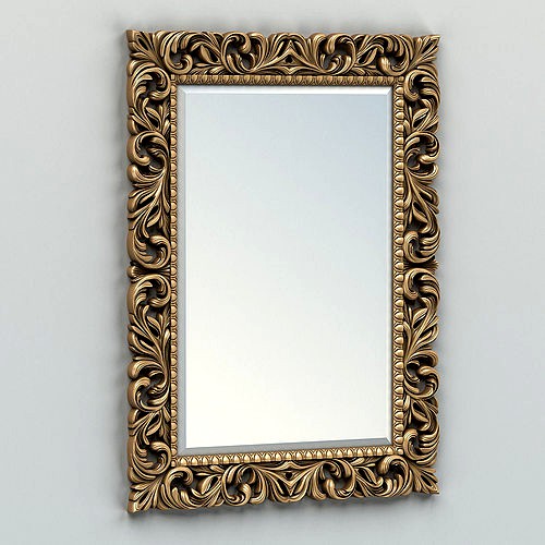 Rectangle mirror frame 001