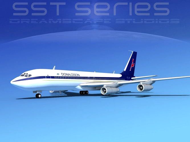 Boeing 707-320 SS Donaldson Intl