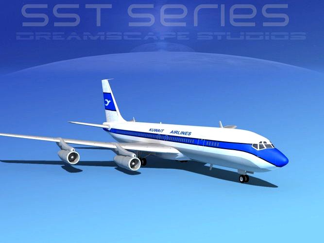 Boeing 707-320 SS Kuwait Airways