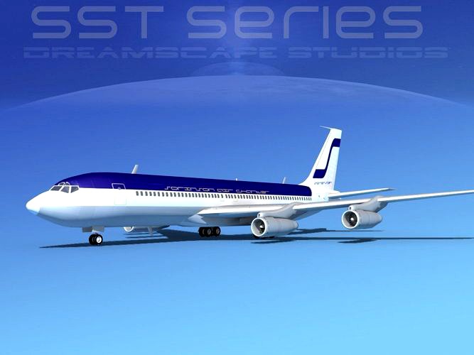 Boeing 707-320 SS Sorenson Charter