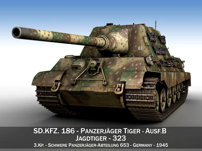 SDKFZ 186 Jagdtiger - 323