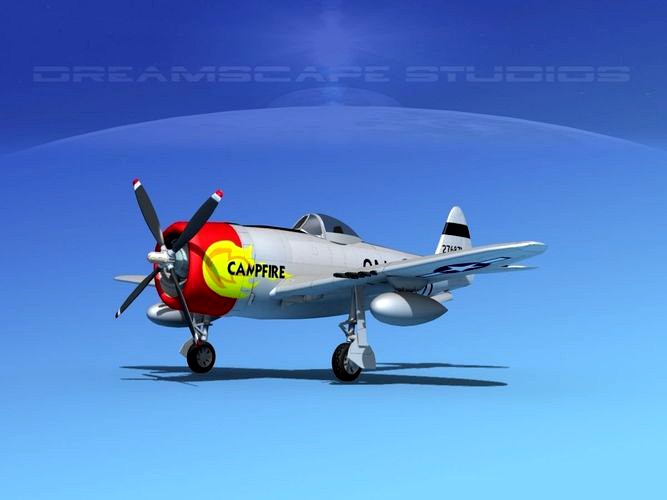 Republic P-47D Thunderbolt Campfire