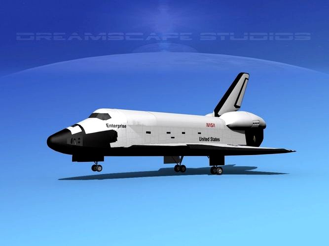 Space Shuttle Enterprise Landing MP 2-3