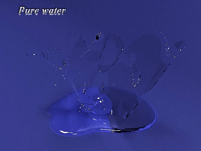 water drop shape