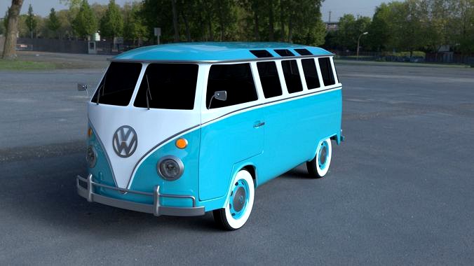 VW Bus Mk 1 HDRI