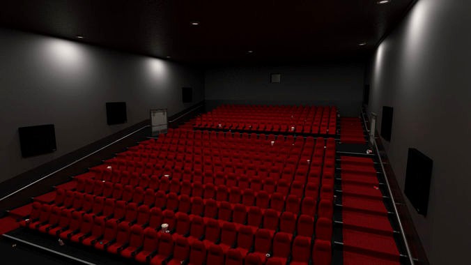 Cinema - Low Poly