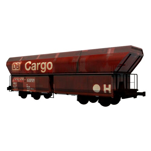 Train Hopper Collection 3d model