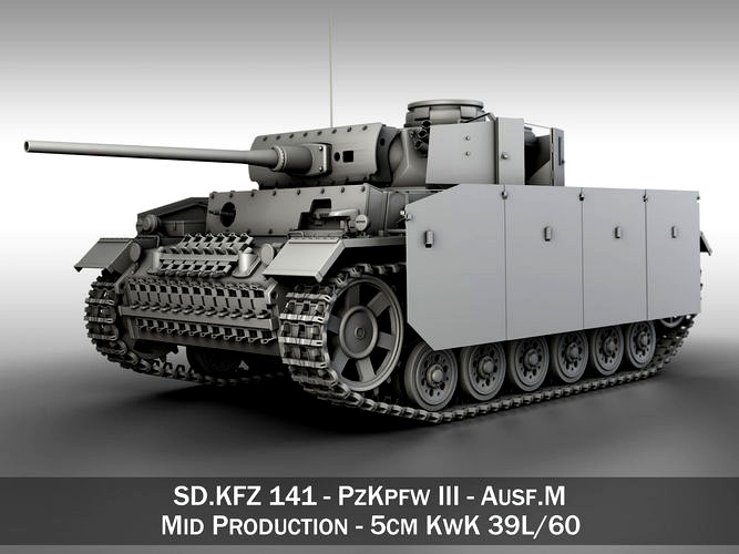 PzKpfw III - Panzer 3 -  Ausf M