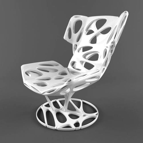 Futuristic Sci-Fi Chair Armchair for Modern Scenes Living Room