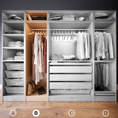 Wardrobe with Clothes part B