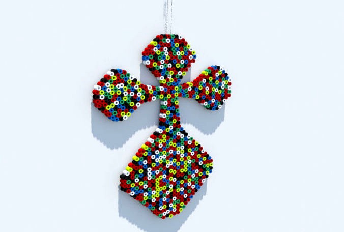 Perler Bead Pegboard (Customizable!) with various sizes included