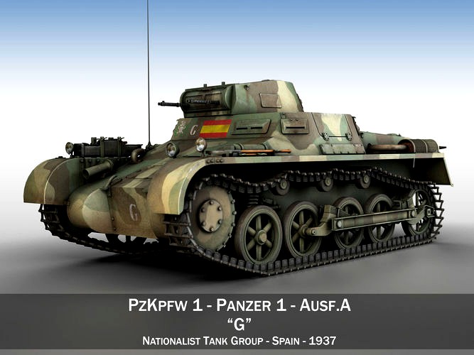 PzKpfw 1 - Panzer 1 - Ausf A  - G