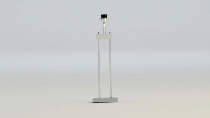 Modern architectural standing lamp