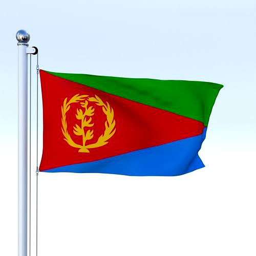 Animated Eritrea Flag