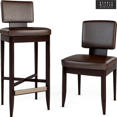 Dennis miller - Avenue stool and side chair