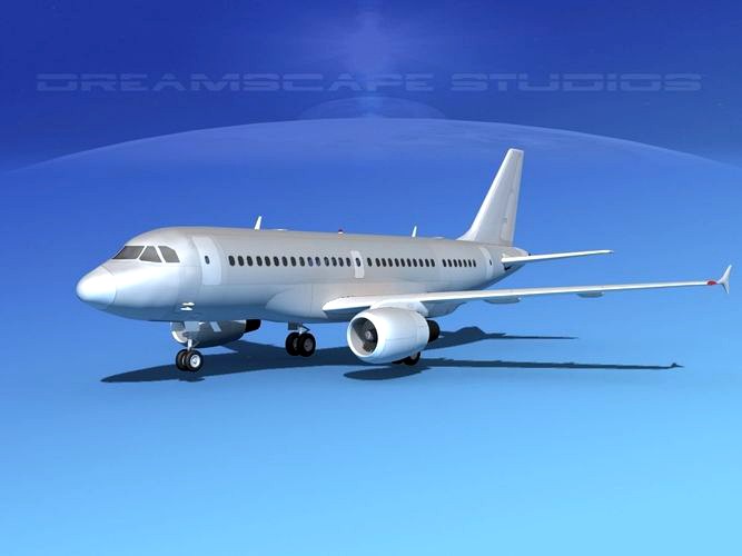 Airbus A319 Bare Metal V00
