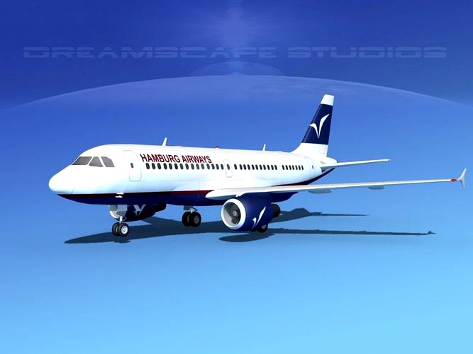 Airbus A319 Hamburg Airways