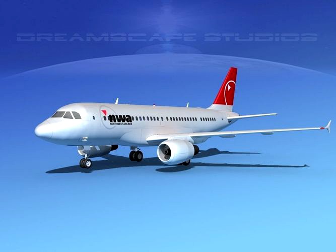 Airbus A319 Northwest Airlines 2