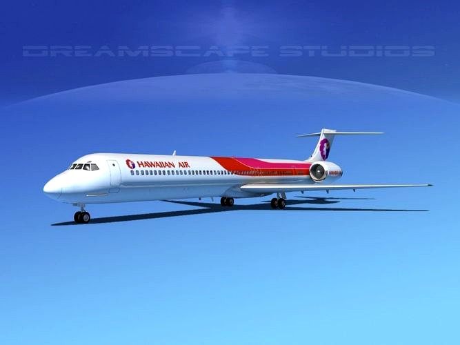 McDonnell Douglas MD80 Hawaiian