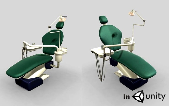 Animated Dental Chair 3dsmax