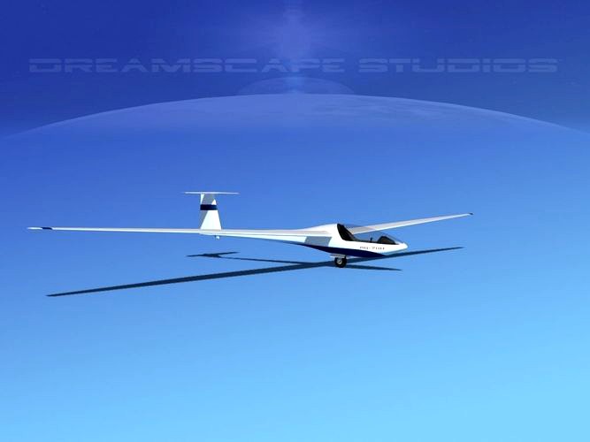Glaser Dirks DG-200 15-metre Sailplane V01