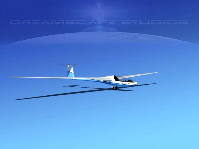 Glaser Dirks DG-200 15-metre Sailplane V03