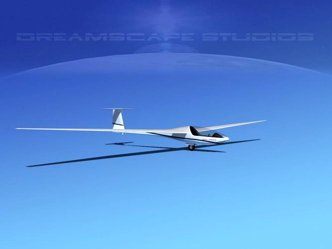 Glaser Dirks DG-200 15-metre Sailplane V07