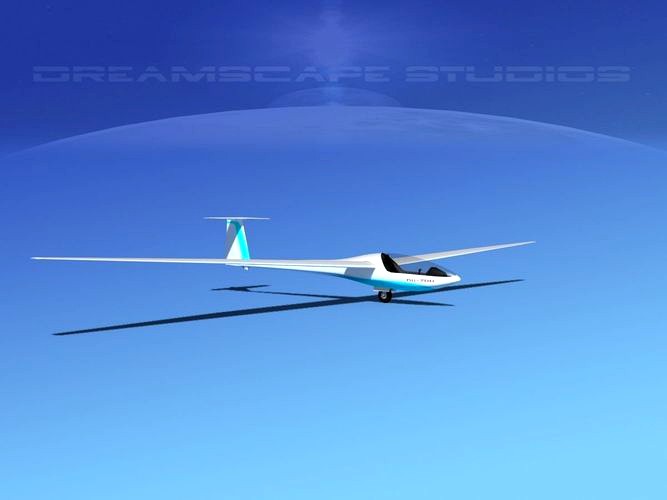 Glaser Dirks DG-200 15-metre Sailplane V09