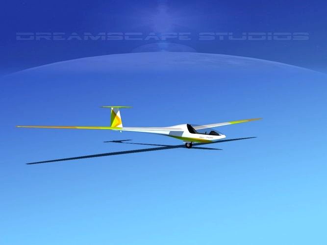 Glaser Dirks DG-200 15-metre Sailplane V10