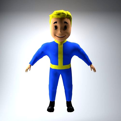 Vault Boy Fallout Character