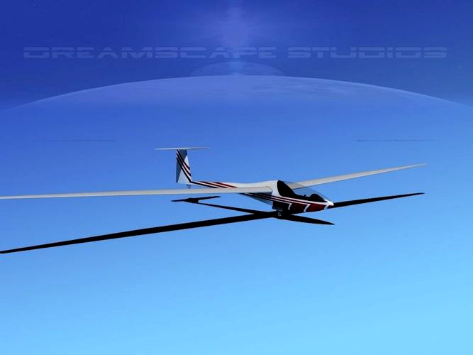 Glaser Dirks DG-200 17 Mtr Sailplane V08