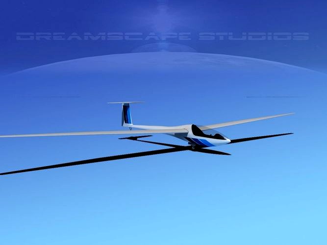 Glaser Dirks DG-200 17 Mtr Sailplane V10