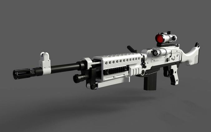 C320 Carbine LowPoly