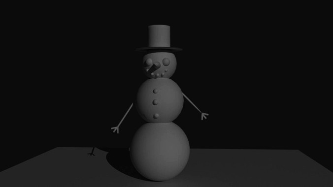 sample snow man