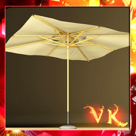 Outdoor Umbrella Parasol 3D Model