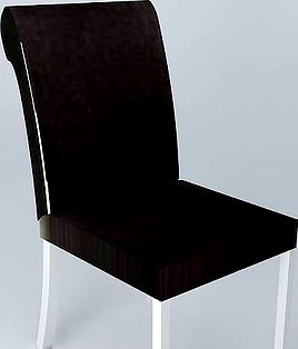 Black velvet chair Boudoir Maisons du monde