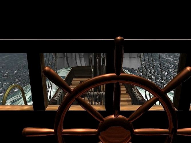Cog-type sailing ship