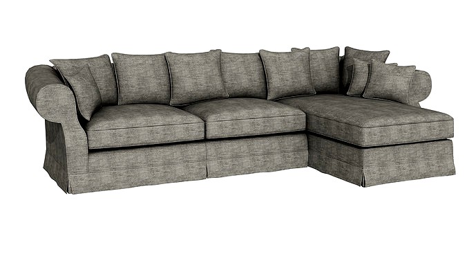 Modern sofa with pillows 244