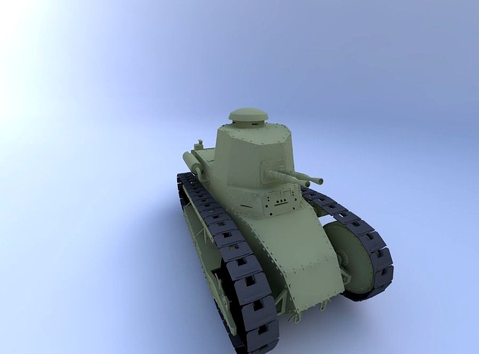 Fiat 3000 Tank