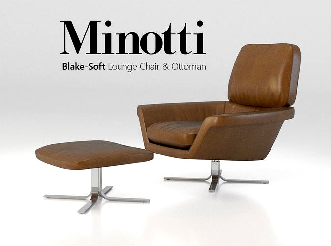 Minotti Blake-Soft lounge chair set