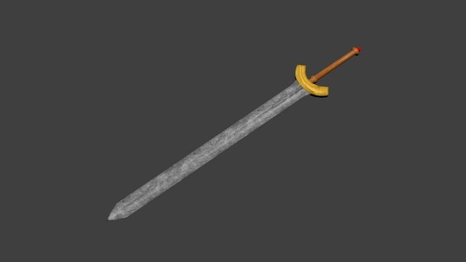 Sword Low Poly