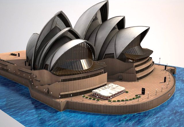 Sydney Opera House 3D Model