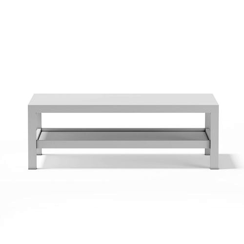 White Rectangular Coffee Table