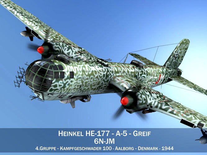 Heinkel He-177 A-5 - Greif - 6NJM