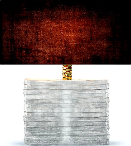 Porta Romana Cystal Strata Lamp GLB16