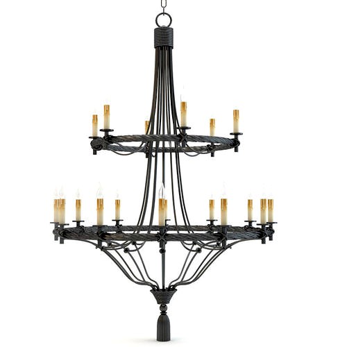 Currey and Company - Priorwood Chandelier Lighting