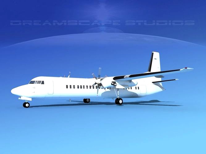 Fokker F-60 Unmarked 4